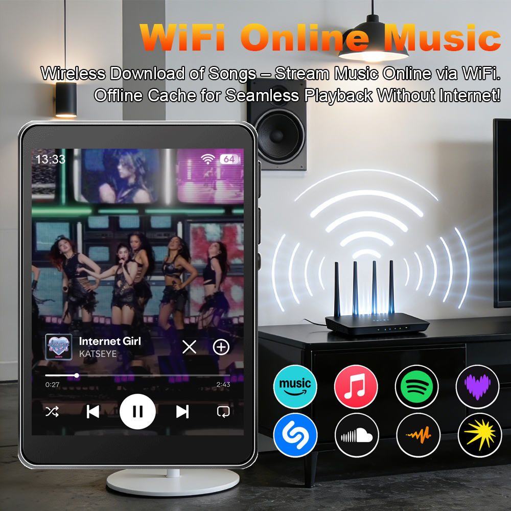 WiFi MP3 Player Andriod 10 Spo – Audio Music Mp3 Downloader Bewertung und Preis